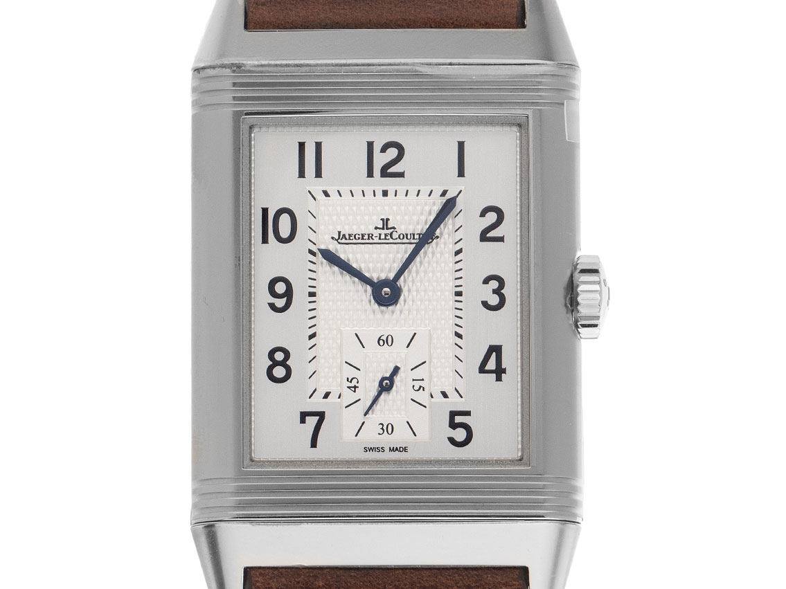 Jaeger leCoultre Reverso Classic Monoface Small Seconds Stahl