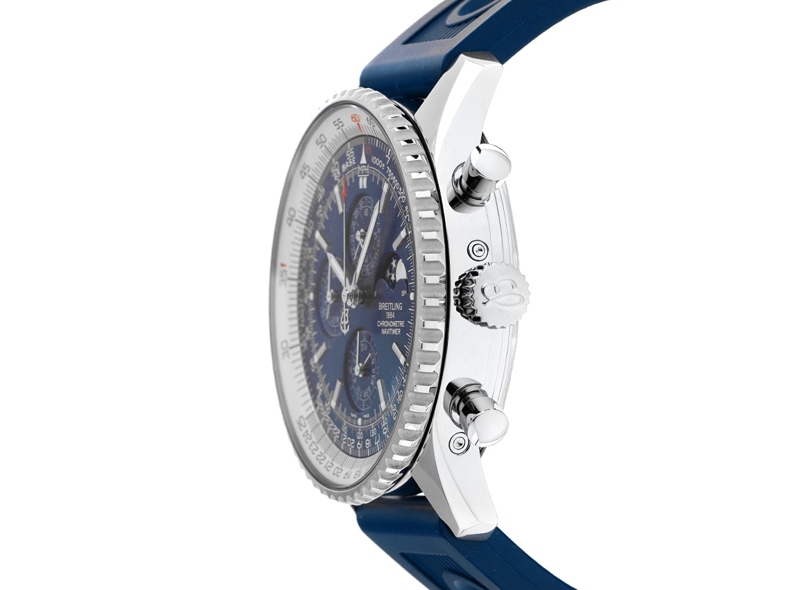 Breitling Navitimer 1461 Chronograph Vollkalender Mondphase Stahl 