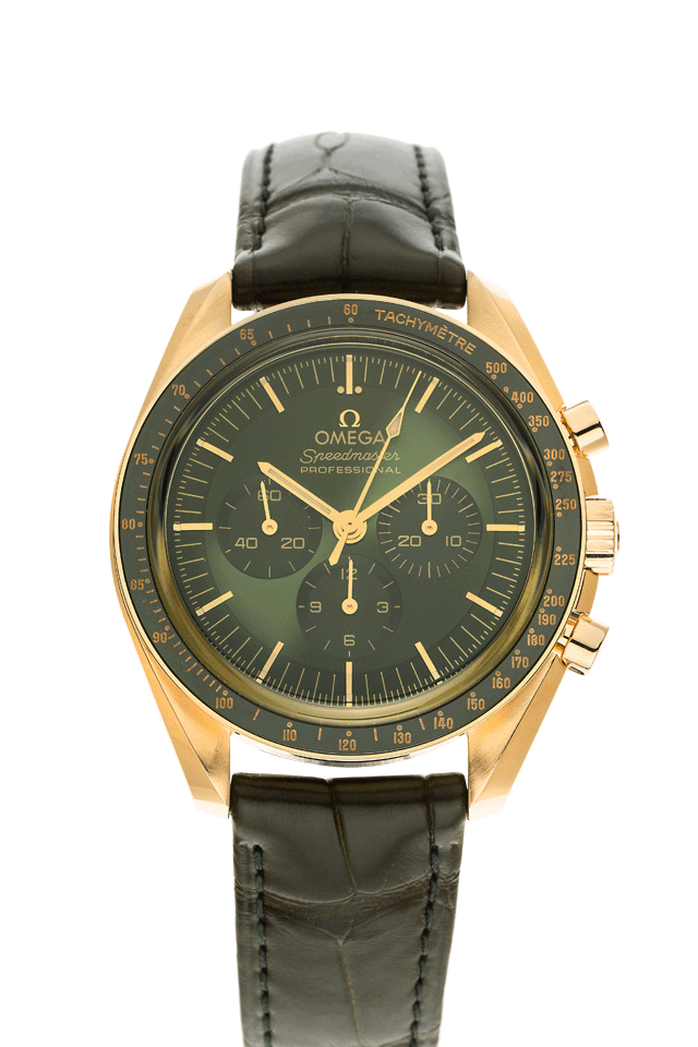 Omega Speedmaster Moonwatch Professional 18kt Moonshine™-Gold 