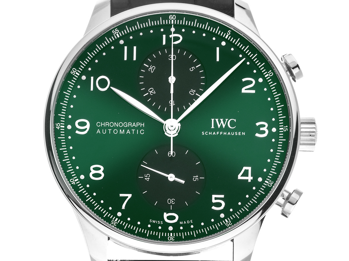 IWC Portugieser Chronograph 2024 Full Set Ungetragen