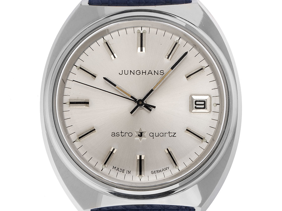 Junghans Astro Quartz 1975 original Box sehr gut Vintage Archive