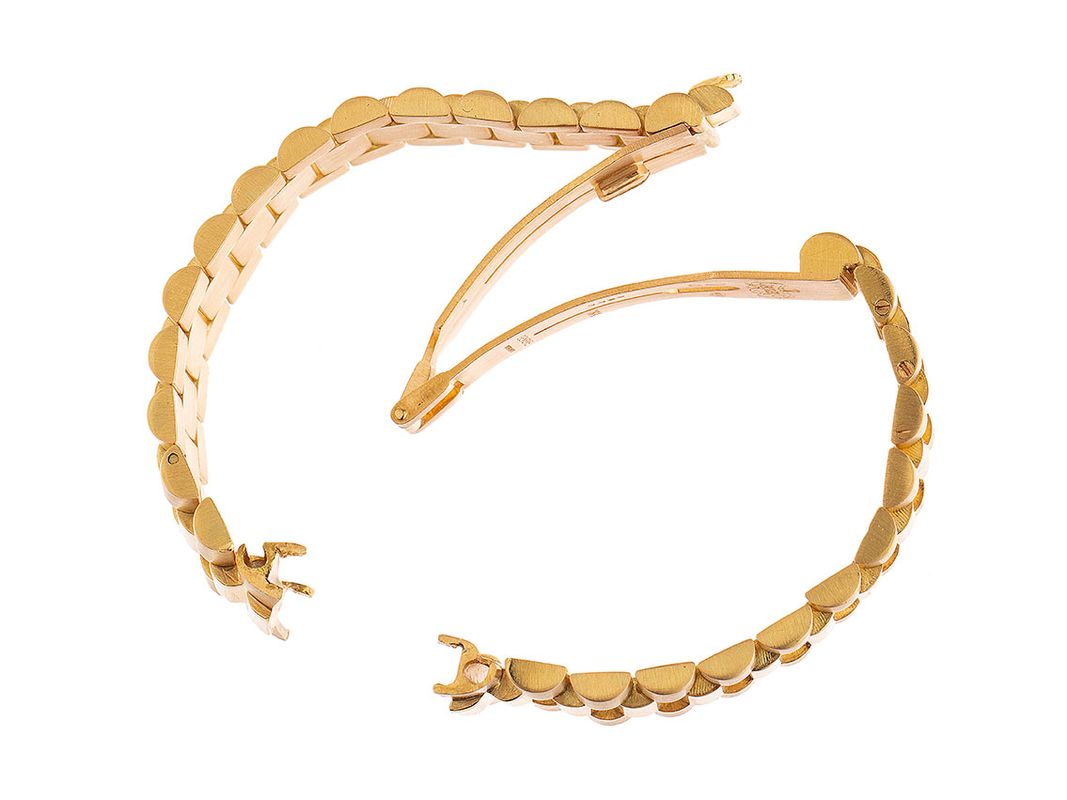 Rolex Zubehör Armband Präsident 18kt Gelbgold 165mm für Day-Date