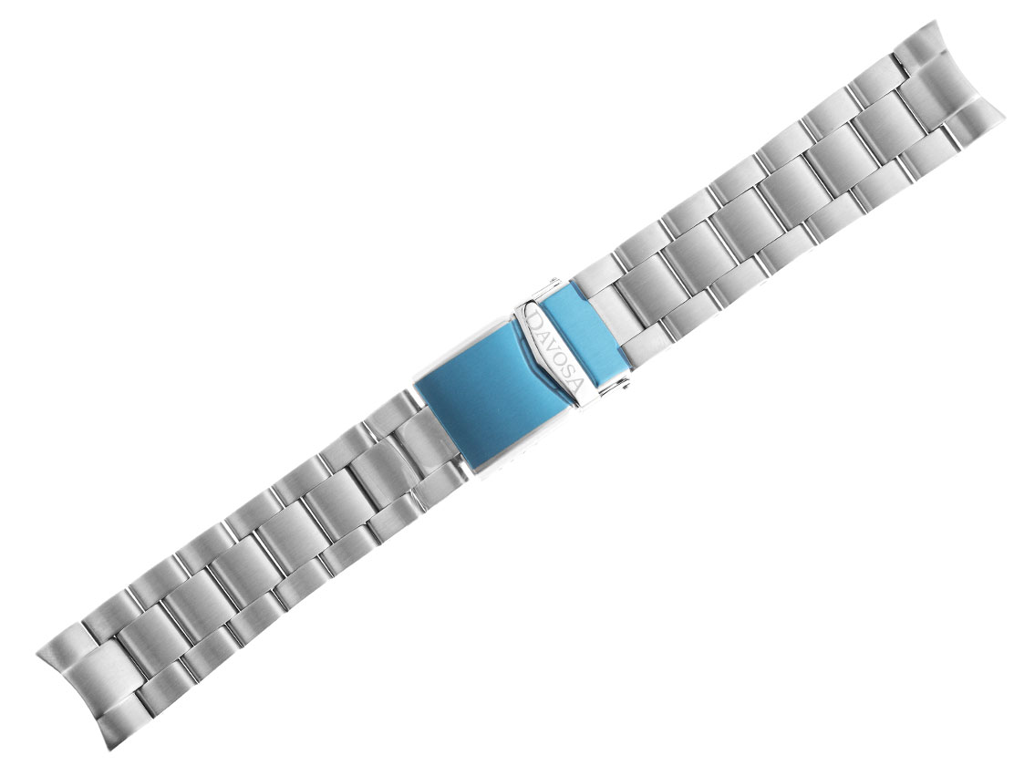 Davosa Ternos Professional Tria Link Armband Stahl 22mm Neu