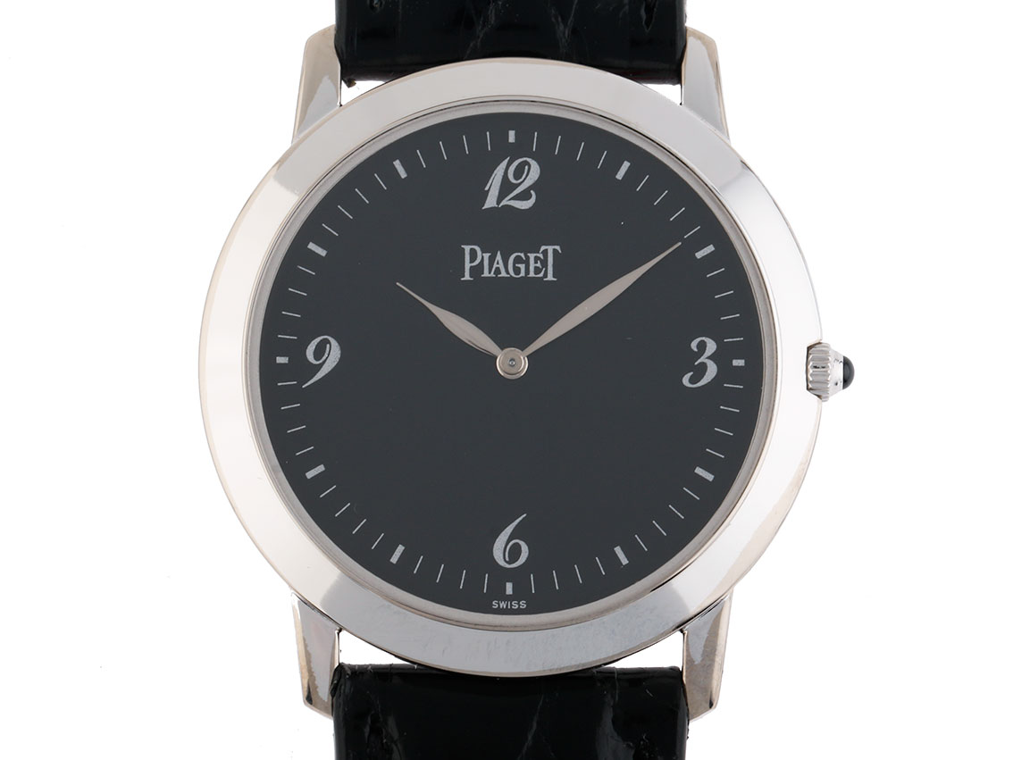 Piaget Mecanique Ultra flach Wei gold Handaufzug 33x3mm Ref.9920