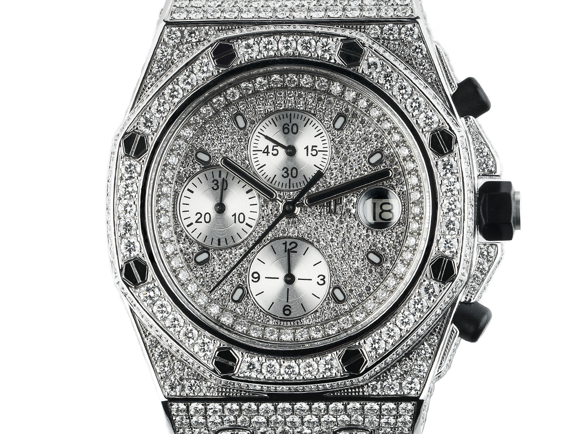 Audemars Piguet Royal Oak Offshore Full Diamond 19,5ct Automatik  