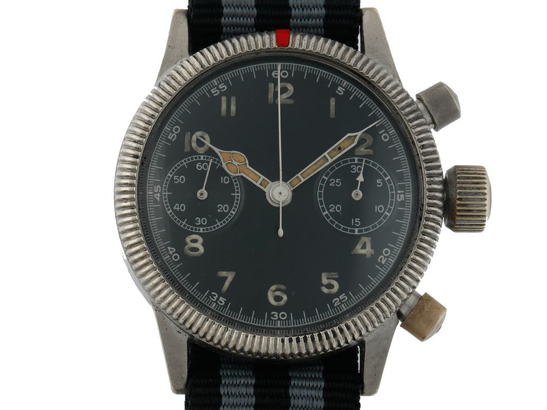 Tutima Glashütte Fliegerchronograph Zweiter Weltkrieg Tutima
