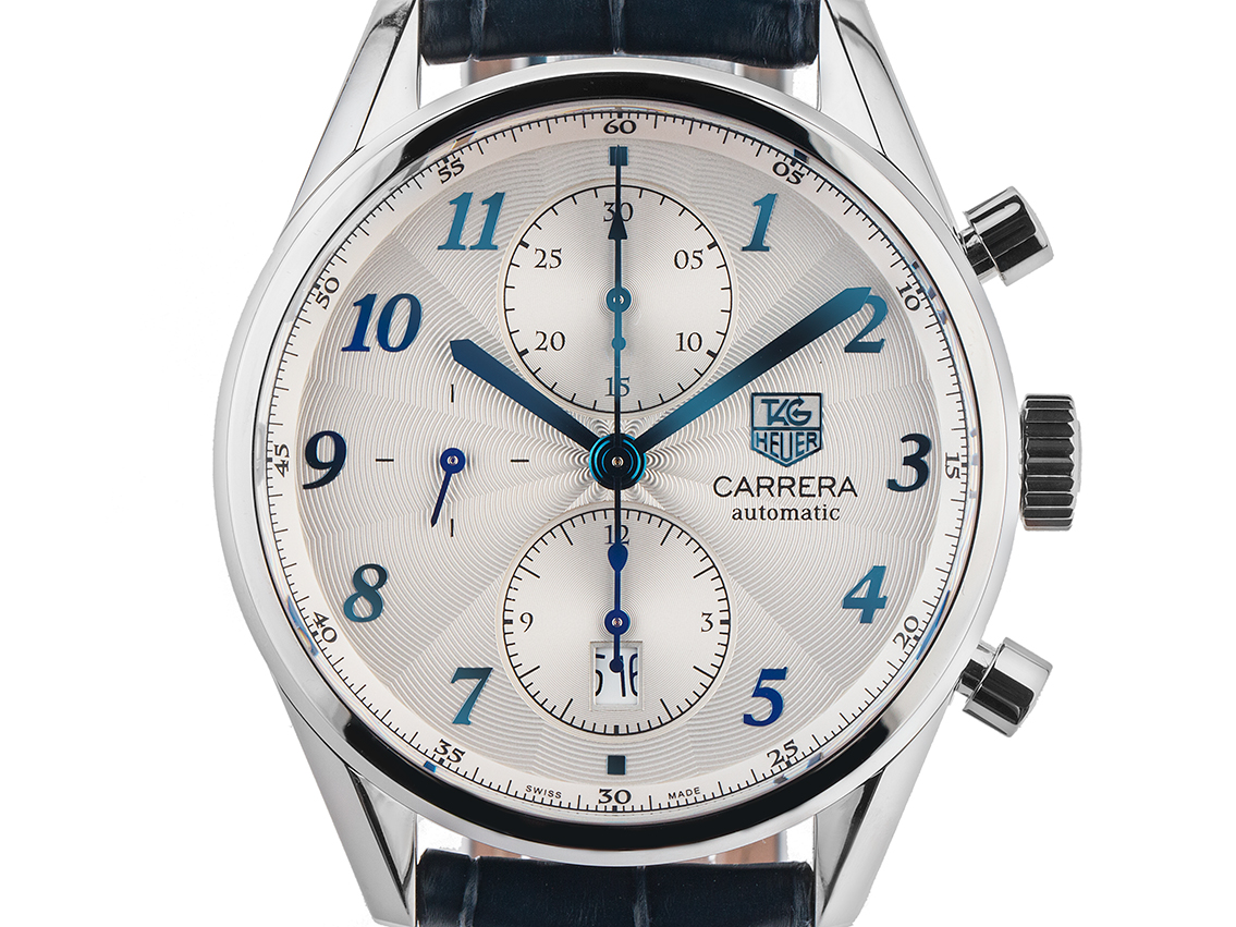 Tag Heuer Carrera Calibre 16 Heritage Stahl Automatik Chronograph
