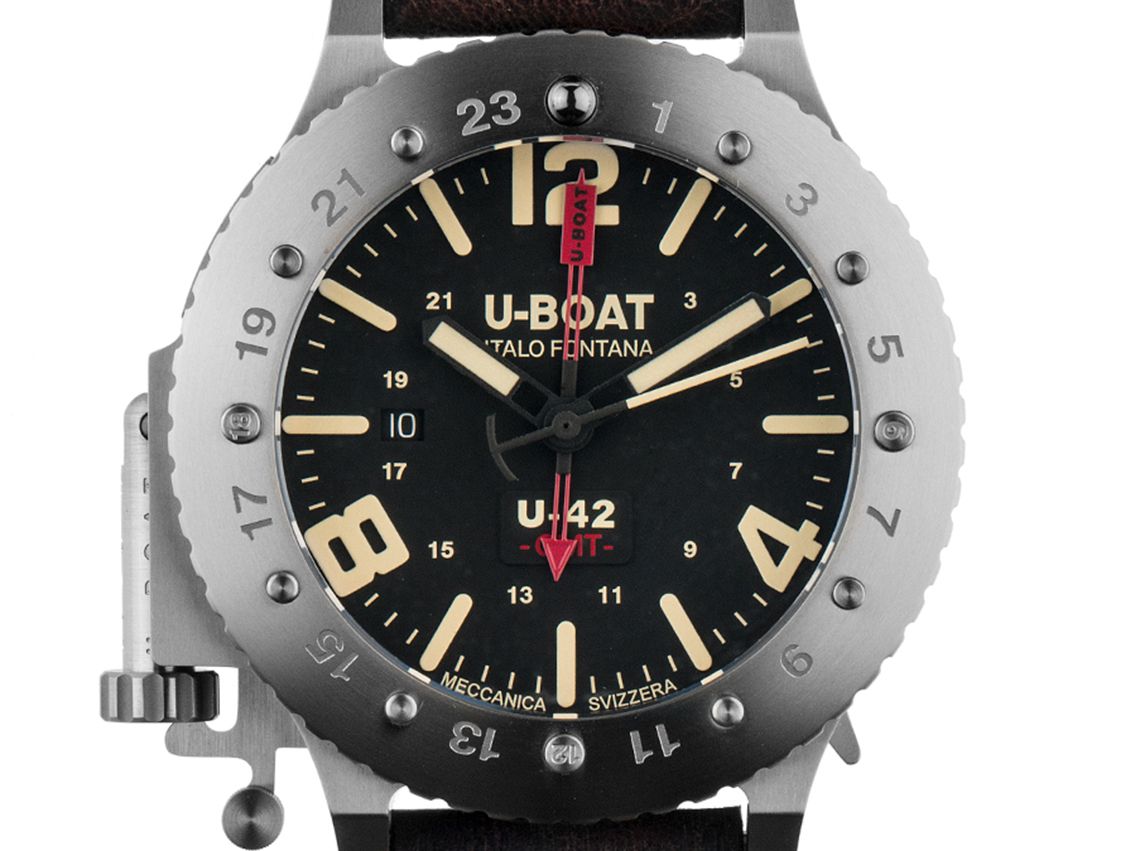 U-Boat Italo Fontana U-42 50 GMT Titan Automatik Chronograph