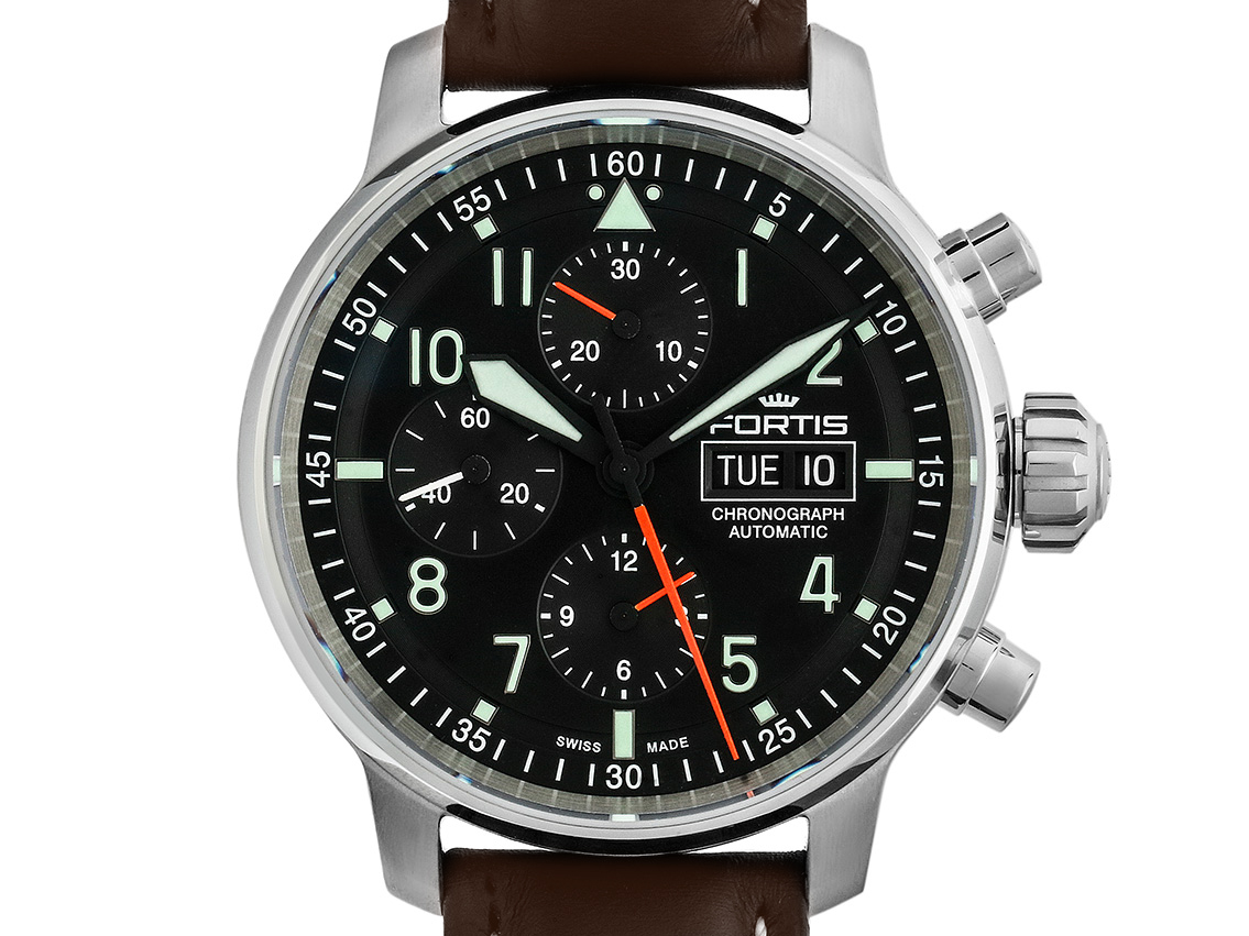 Fortis flieger professional on sale chronograph