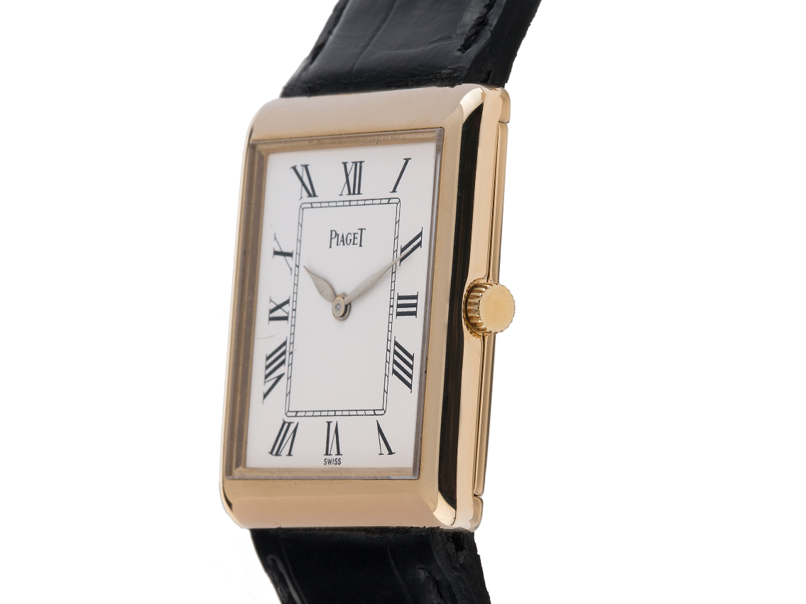 Piaget Classic Lady Dresswatch 18kt Gelbgold Handaufzug 28x23mm