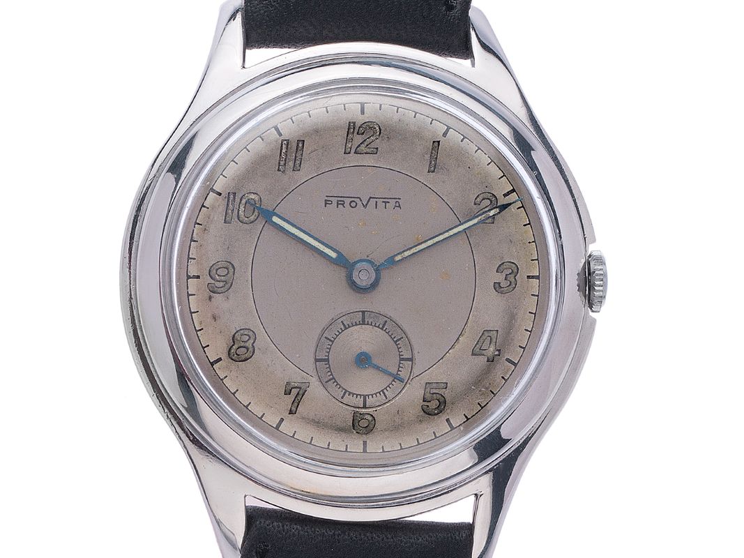 Zenith Militäruhr Handaufzug Zenith Elite In Black (2002)