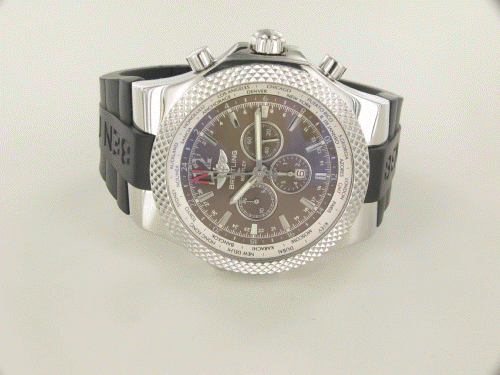 Breitling for Bentley GMT Stahl Automatik Chronograph Armband  