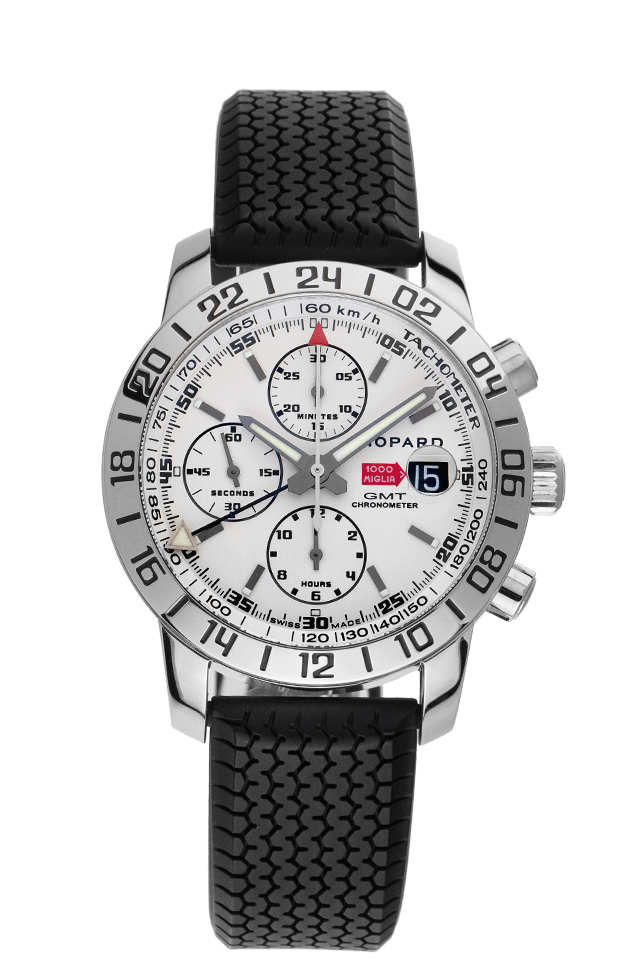Chopard Mille Miglia GMT Chronometer Stahl Automatik Chronograph 