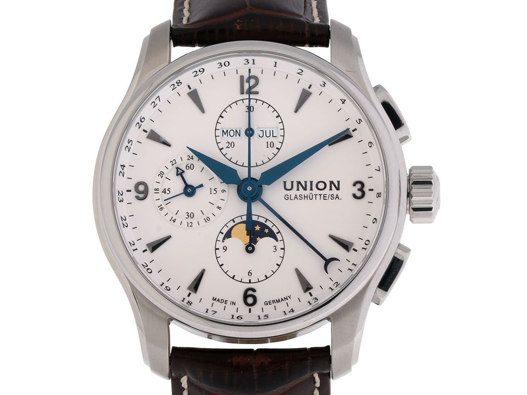Chronograph Mondphase Union Glashütte Uhren Kaufen Union