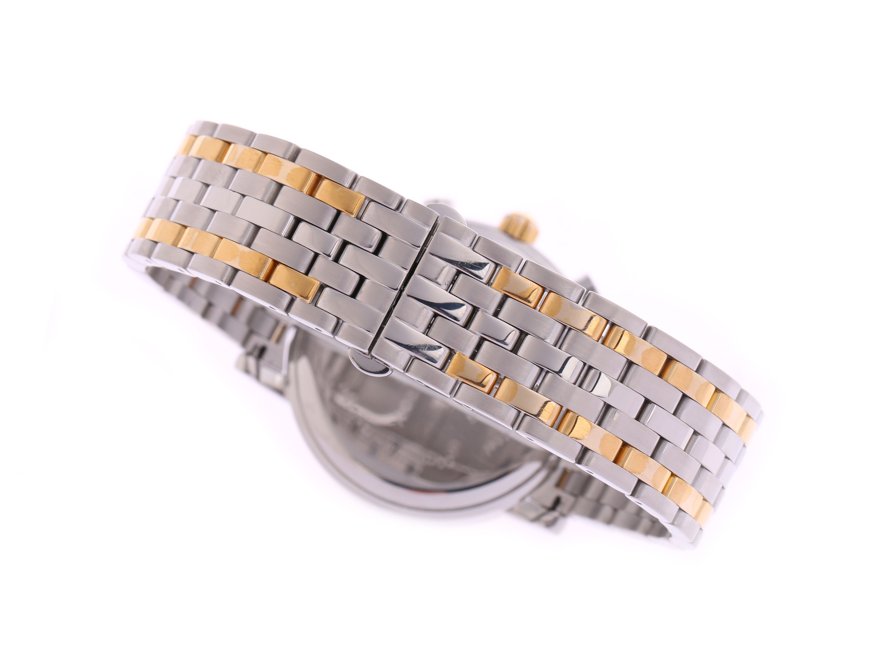 Maurice Lacroix Mondphase Stahl Gelbgold Quarz Chronograph 41mm 