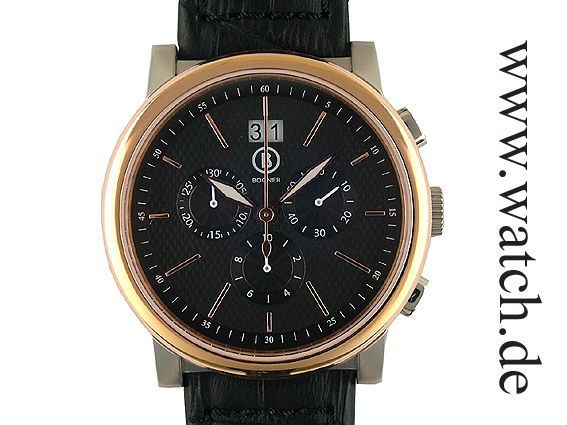 Bogner Arvid Big Date Chronograph 42 mm UVP 365.- N E U