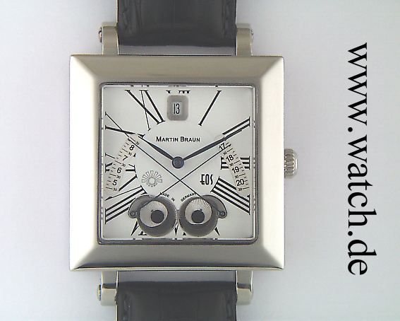Martin Braun EOS Square 39x39mm UVP 8650.- UNGETRAGEN