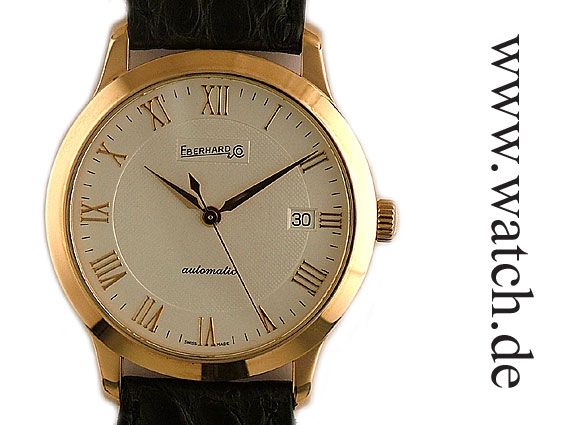 Eberhard & Co Palazzo Automatik Roségold 37mm UVP 3580.- N E U