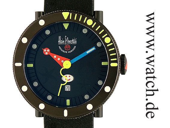 Alain Silberstein Marine Smileday Titan 45mm Neu