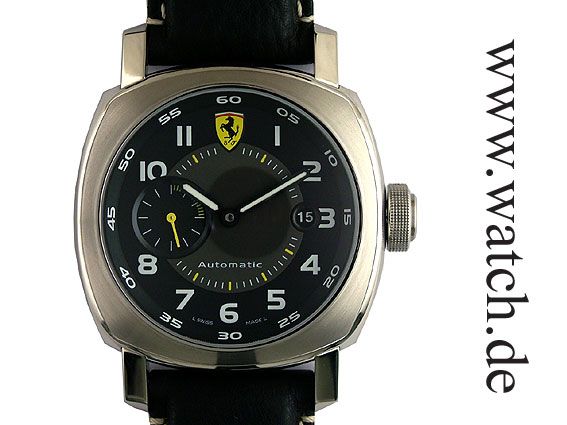 Panerai for Ferrari Scuderia Automatik Chronometer 45mm UVP 4700.- UNGETRAGEN