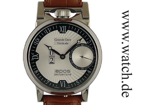 Epos Sophistiquée Big Date Small Second 41mm UVP 1495.- N E U