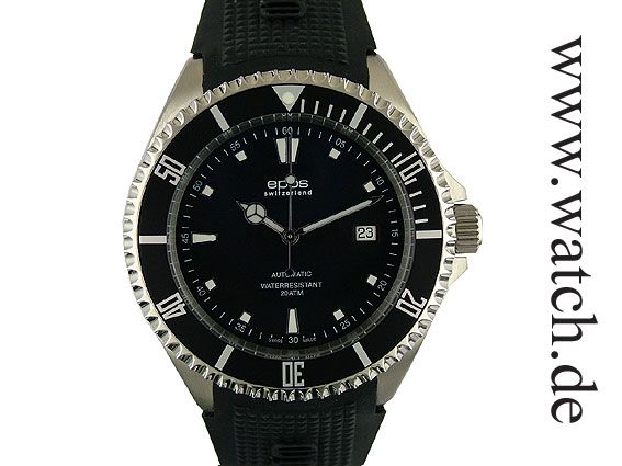 Epos Sportive Taucheruhr Automatik Date 43mm UVP 495.- NEU