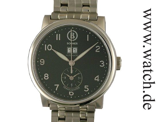 Bogner Travelmaster GMT Automatic Limitiert 42mm UVP 999.- N E U
