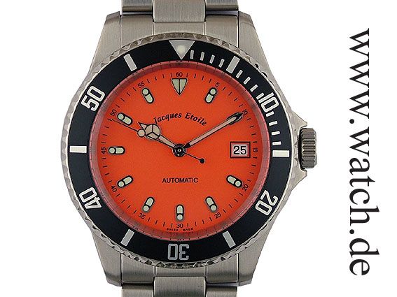 Jacques Etoile Plongeur VII Taucheruhr 40mm 400.- N E U