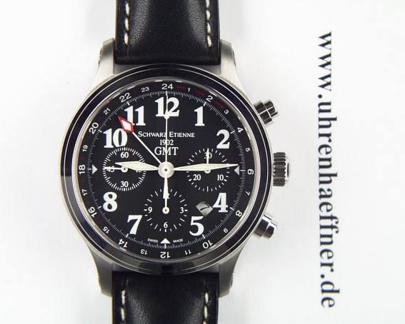 Schwarz Etienne GMT Chronograph 42mm UVP 5665.- N E U