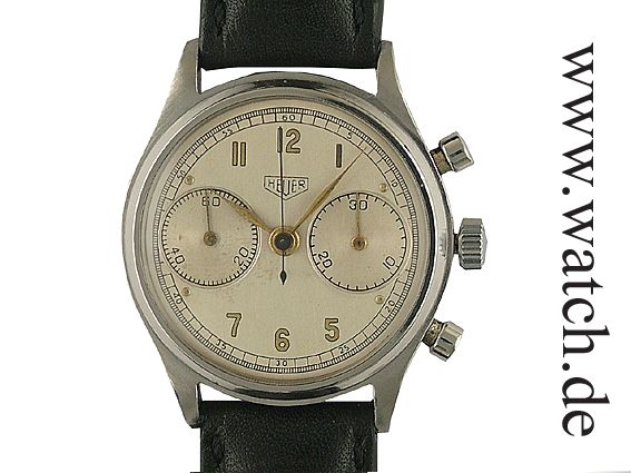 Heuer Schaltrad Chronograph Vintage Handaufzug 35mm