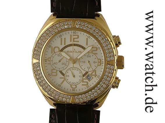 Ratius Chrono Diamond 40mm UVP 299.- N E U