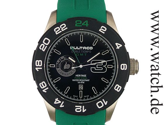 Bultaco Heritage Doble Tiempo GMT 43mm UVP 218.- N E U