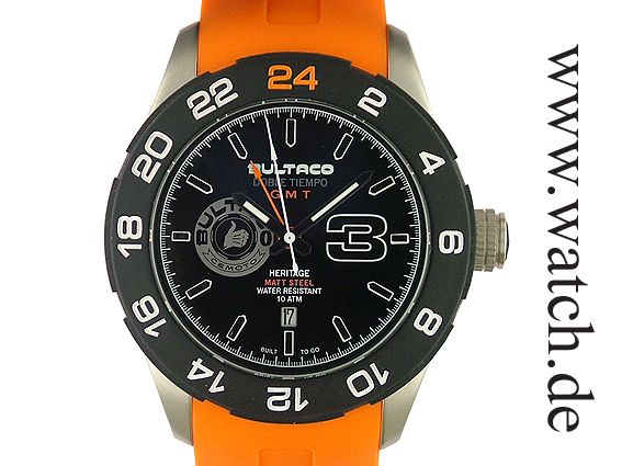 Bultaco Heritage Doble Tiempo GMT 43mm UVP 239.- N E U