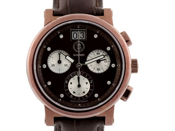 Bogner Arosa Chronograph Diamond 36mm UVP 425.- N E U