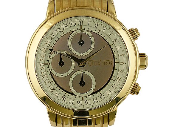 Quinting "La Mysterieuse" Chronograph Gelbgold 44mm UVP 39800.-