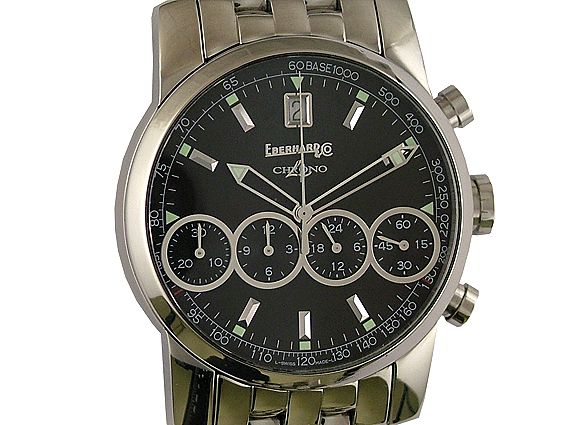 Eberhard & Co Chrono 4 Stahl Armband Stahl 40mm Neu