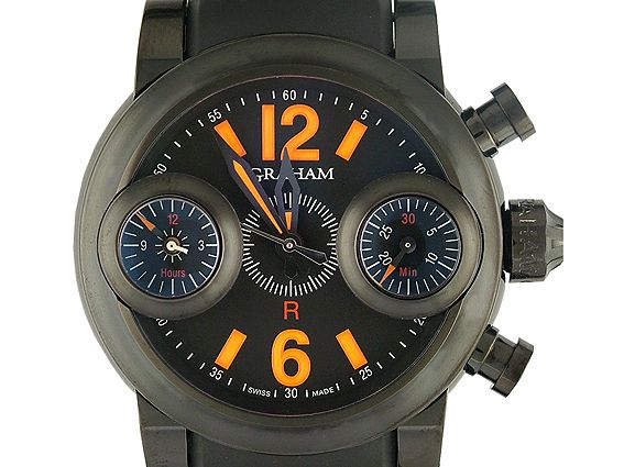 Graham Swordfish Blackknight Orange Limitiert 46mm UVP 7500.- UNGETRAGEN