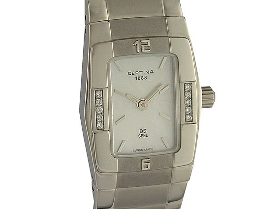 Certina Ds Spel Lady Diamond Perlmutt 32x28mm UVP 630.- UNGETRAGEN