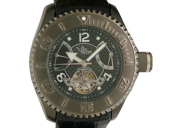 V.I.P. Time Italy Automatik Gangreserve 50mm Neu