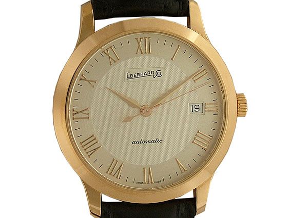 Eberhard & Co Palazzo Automatik Roségold 37mm UVP 3580.- N E U