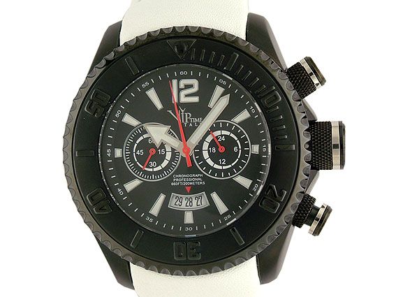 V.I.P. Time Italy Chronograph Professional 50mm UVP 379.- N E U