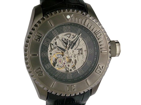 V.I.P. Time Italy Automatik Titan 50mm Neu