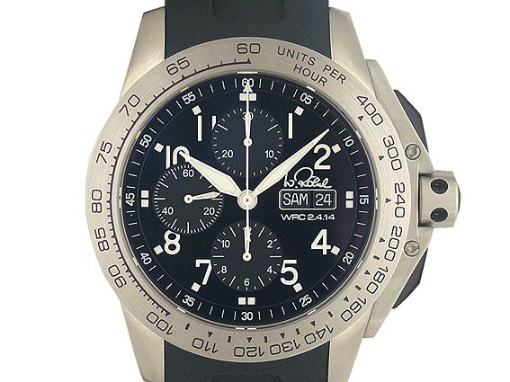 Hacher WRC 2.4.14 Chronograph Walter Röhrl Limitiert 45mm UVP 1690.- N E U