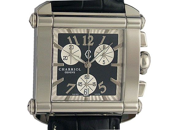 Charriol Actor Chrono 35x35mm UVP 1890.- NEU