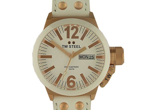 TW Steel Canteen Kollektion 50mm UVP 439,- Neu