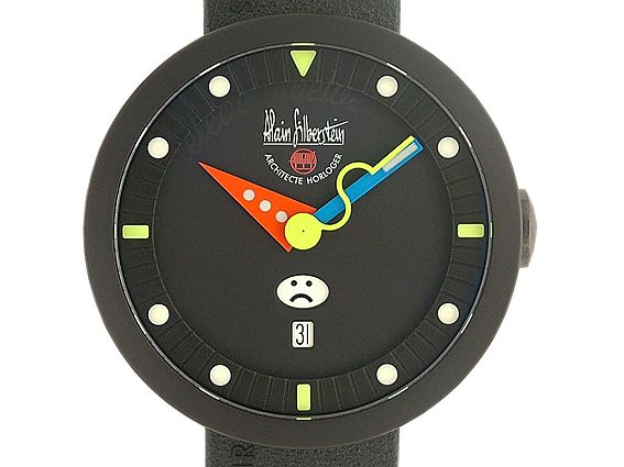 Alain Silberstein Black Basic Limitiert 42mm UVP 4.400,- neu