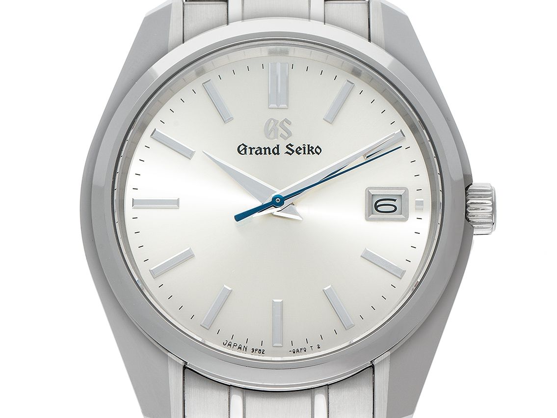 Seiko Grand Seiko Stahl Quarz Armband Stahl 40mm Ref.SBGV205 Box&Pap. Full Set Ungetragen mit Zertifikat über 3.100,-€