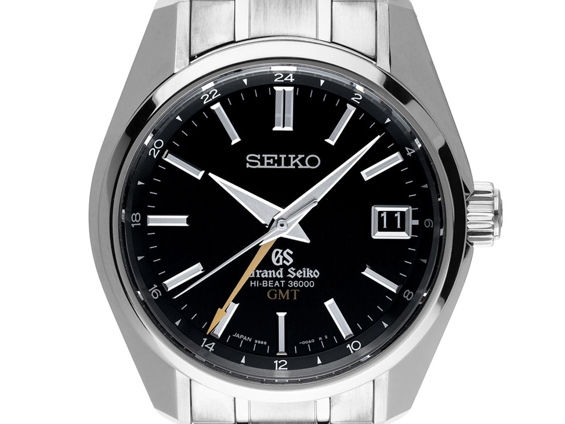 Seiko Grand Seiko Hi Beat 36000 GMT Titan Automatik Armband Titan 40mm Ref.SBGJ013 Vintage Bj.2018 Box&Pap. Full Set wie Neu mit Zertifikat über 7.400,-€