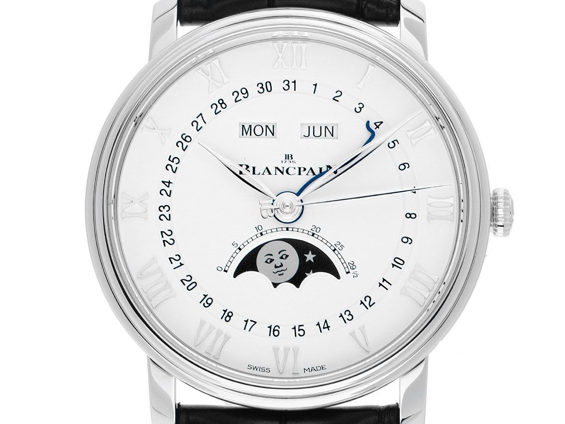 Blancpain Villeret Quantième Ref.6654-1127-55B 2022 Full Set Ungetragen
