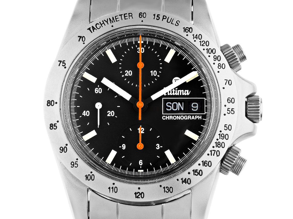 Tutima Day-Date Ref.767-02 2010 Full Set wie Neu Vintage 